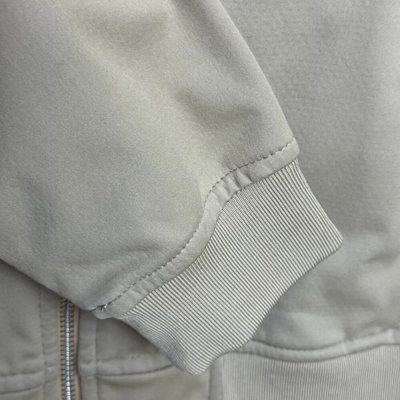 Zara man lightweight bomber jacket size large khaki - Picture 5 of 8